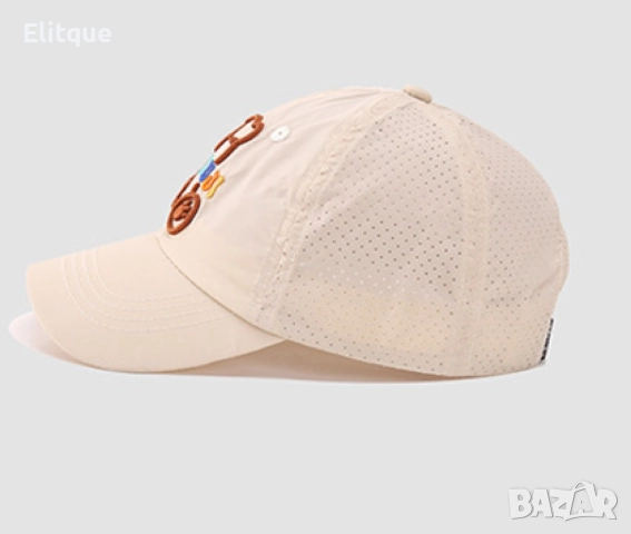 За малки герои детска шапка с козирка Kuku Ji - Bear, снимка 5 - Други - 52888906