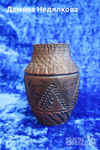 ръчно изработена керамична ваза 