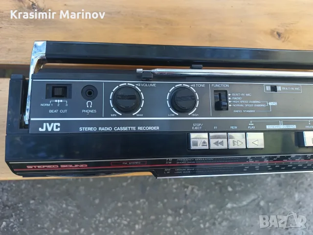 JVC RC-W40 Радиокасетофон обслужен., снимка 2 - Радиокасетофони, транзистори - 56001827