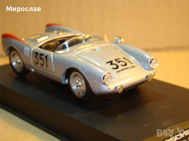 BRUMM 1:43 Porsche 550 1500/RS РАЛИ МОДЕЛ КОЛИЧКА, снимка 6 - Колекции - 48158575