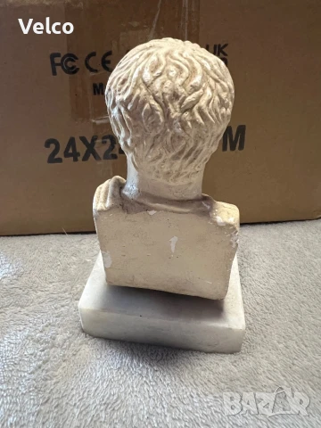 мраморна статоетка Аристотел, снимка 4 - Антикварни и старинни предмети - 51205896