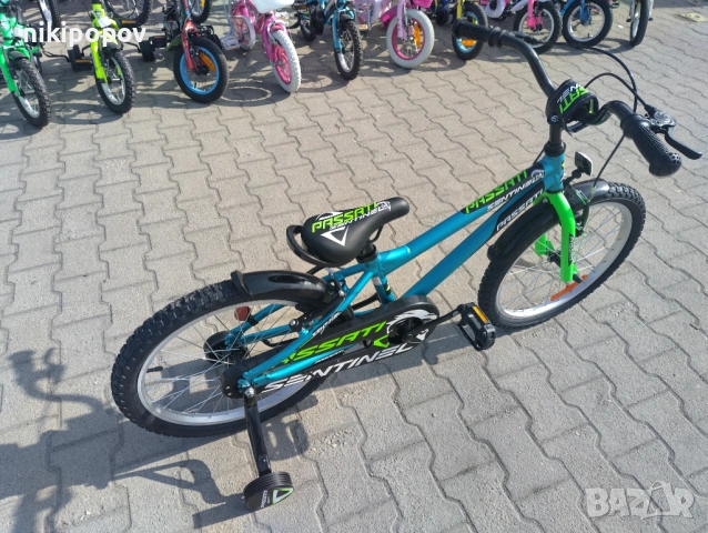 PASSATI Алуминиев велосипед 20" SENTINEL син, снимка 4 - Велосипеди - 53773296