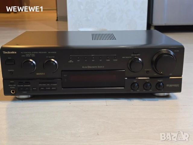 Technics SU AX530, снимка 2 - Ресийвъри, усилватели, смесителни пултове - 51474805