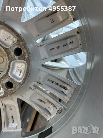Оригинални алуминиеви джанти
Vw 16” 5x112 , снимка 5 - Гуми и джанти - 56300967