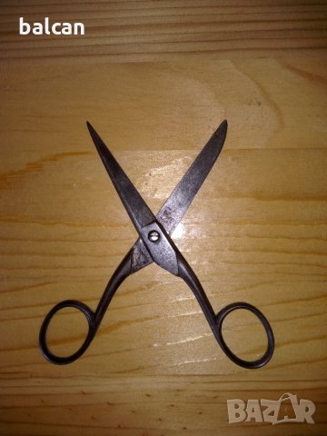 Малка стара ножица Solingen, снимка 4 - Фризьорски принадлежности - 35845125