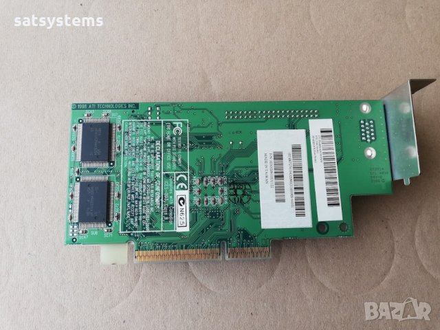 Видео карта ATI 3D Rage Pro Turbo 4MB AGP, снимка 8 - Видеокарти - 34644948