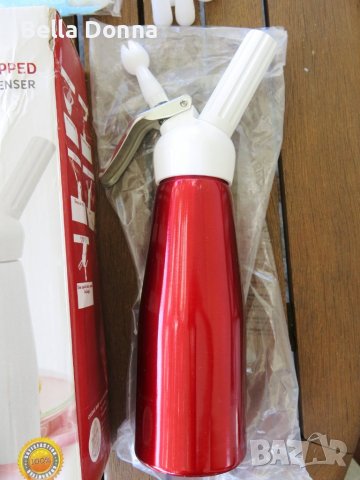 Уред за сметана, 500мл, снимка 5 - Прибори за хранене, готвене и сервиране - 42315777