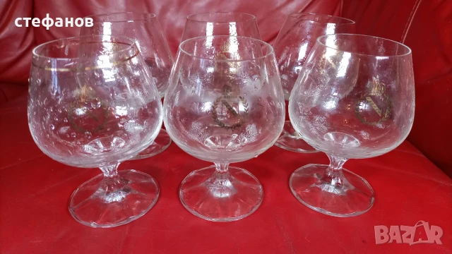 Чаши за коняк Наполеон, 6 бр