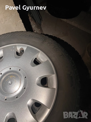 Зимни гуми с джанти Gislaved 195/65/15, снимка 3 - Гуми и джанти - 52034950