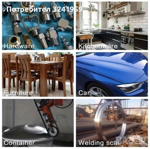 Приставка за ъглошлайф за лентово шлайфане., снимка 17 - Други инструменти - 46608493