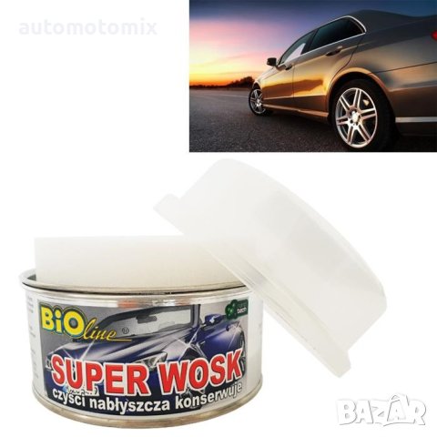 Восъчна паста за полиране и защита BIO-SUPER WOSK 150ML.- 38007