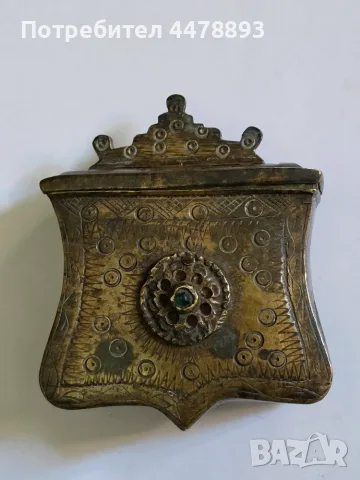 Автентичен фишеклък барутник паласка