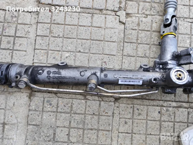 Хидравлична рейка Mercedes E200 136кс, снимка 2 - Части - 49970221