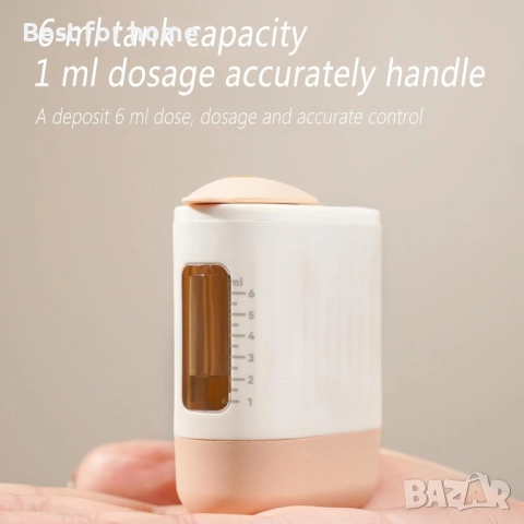 Електрически апликатор за масло за коса Opossum 2 в 1 , снимка 2 - Друга електроника - 52693165