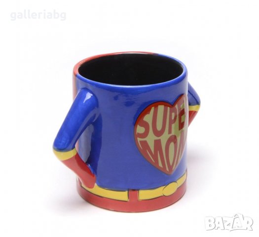Чаша - Super mom (Superman, Супермен), снимка 2 - Арт сувенири - 38968319