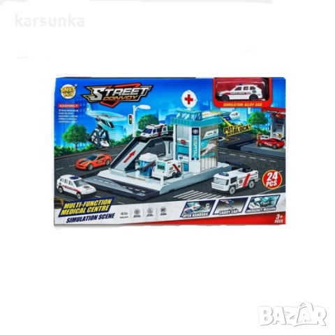 Медицински център с паркинг, снимка 2 - Коли, камиони, мотори, писти - 51916428