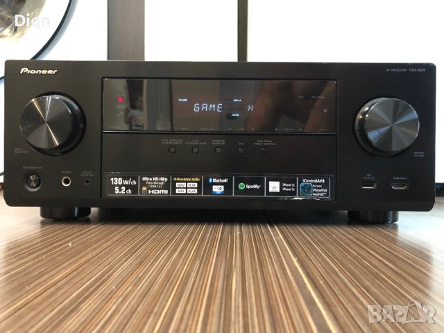 Pioneer VSX-824, снимка 10 - Ресийвъри, усилватели, смесителни пултове - 41437973
