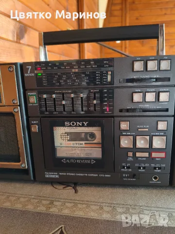 Радиокасетофон SONY cfs9900, снимка 2 - Радиокасетофони, транзистори - 55846038