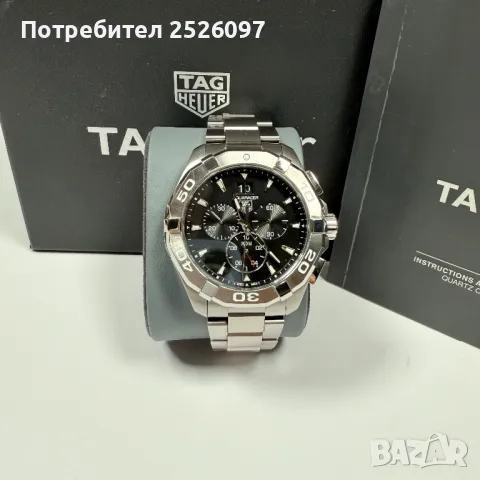Часовник TAG Heuer Aquaracer Chronograph 43mm CAY1110, снимка 12 - Мъжки - 47350729
