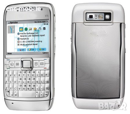 Nokia E71 капак на батерията , снимка 3 - Резервни части за телефони - 39081710