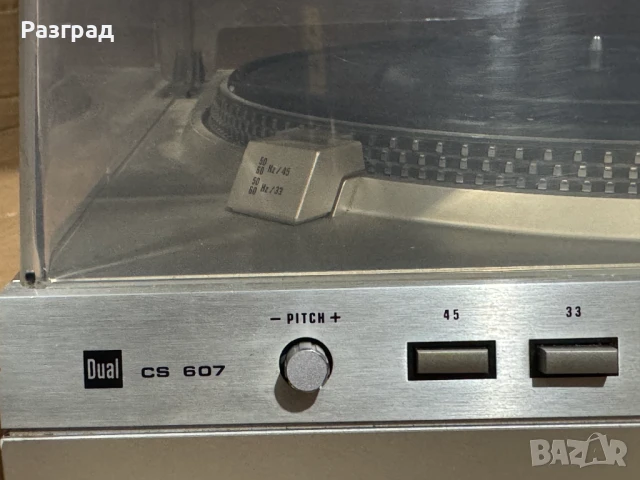 Грамофон DUAL CS 607, снимка 2 - Грамофони - 51296151