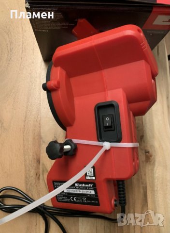 МАШИНА ЗА ЗАТОЧВАНЕ НА ВЕРИГИ EINHELL GC-CS 85 E 85W, 108ММ, снимка 3 - Други инструменти - 35895994