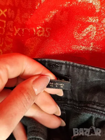 Massimo Dutty дамски дънки, черни, EUR 40 S/M, снимка 8 - Дънки - 48269872