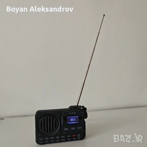 MLOVE BV800 Bluetooth/USB/SD портативен радио приемник , снимка 6 - Радиокасетофони, транзистори - 53413647