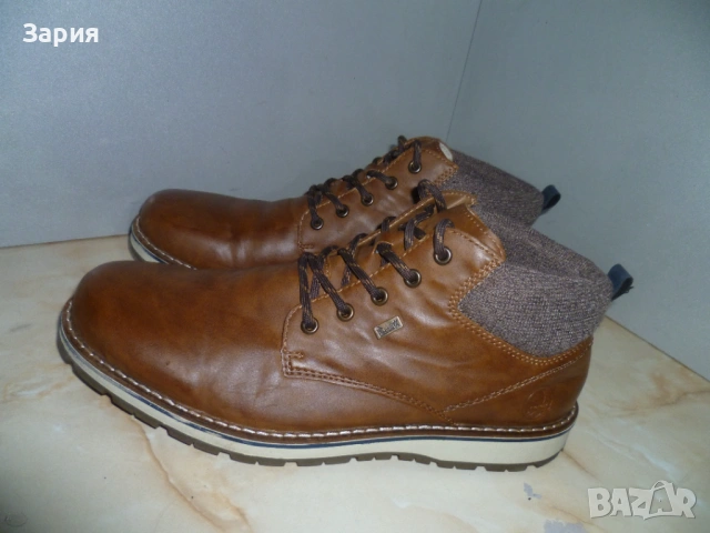 RIEKER обувки №45, снимка 5 - Мъжки боти - 53375346