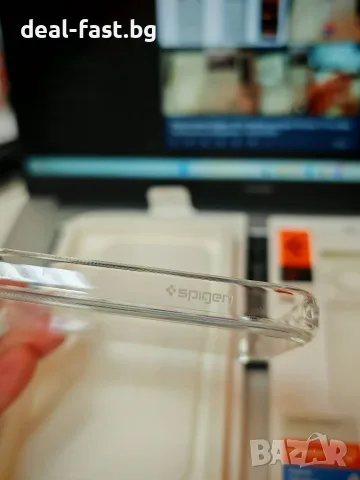 Твърд калъф Spigen Ultra Hybrid за iPhone 17 Pro 17 Pro Max Кристално прозрачен /ACS10278/ACS10342/, снимка 7 - Калъфи, кейсове - 54415861