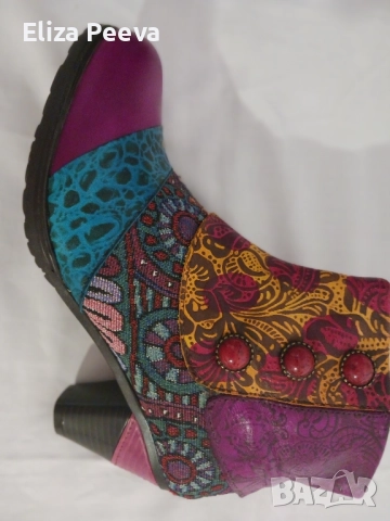 Боти дамски, снимка 9 - Дамски обувки на ток - 52146358