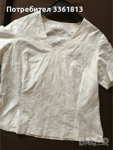 Продавам елекантна блуза рязана бродерия 