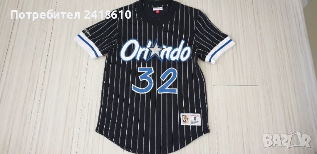 Mitchell & Ness NBA Shaquille O Neal Orlando Magic Mens Size S НОВО! ОРИГИНАЛ! Мъжка Тениска!