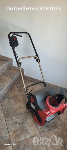 Фреза за сняг електрическа