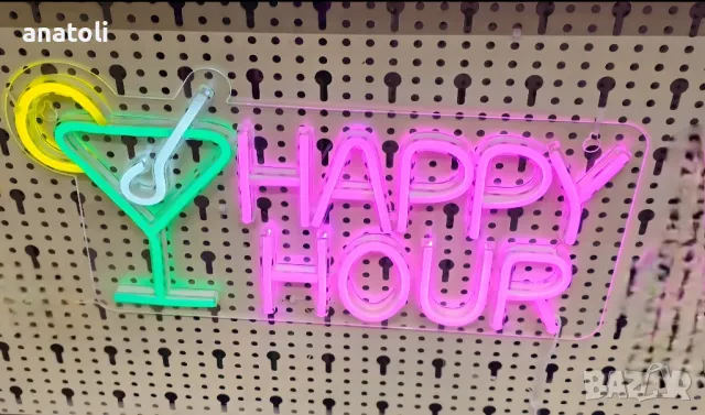 светеща табела happy horst от Германия , снимка 6 - Други - 46613564