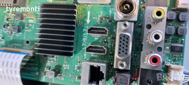 Main board 17MB171 for, JVC LT-32VAH3000, for 32 inc DISPLAY VES315WNGL-2D-N52, снимка 2 - Части и Платки - 39124313
