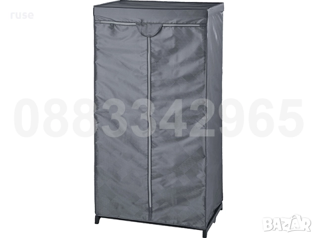 НОВИ! Текстилен гардероб 75 х 145 x 50 см, снимка 2 - Гардероби - 52817838