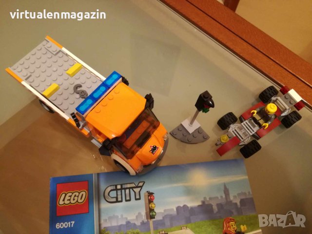 Конструктор Лего - Lego Town 60017 - Пътна помощ, снимка 10 - Конструктори - 42136541