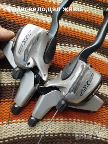 Комбинирани команди 27 скорости за велосипед колело Shimano deore xt st m 560, снимка 1