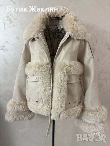 Дамско кожено яке 