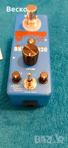 Продавам Реверб Ефект за китара Ocean Verb - Нов! , снимка 4 - Китари - 56324894