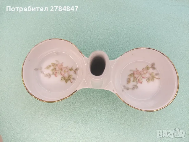 Порцеланова солничка от социализма , снимка 6 - Сервизи - 56106469