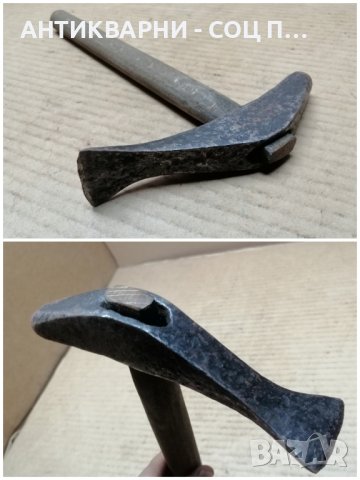 Стар Кован Обущарски Чук / 0,5 кг. , снимка 6 - Антикварни и старинни предмети - 44356007