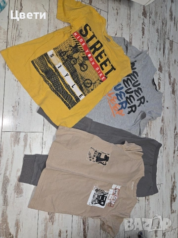 Пижама+ две тениски 146-152см.