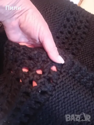 Черна жилетка дълга малко над глезена , снимка 9 - Жилетки - 40591502