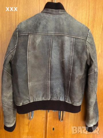 Дамско кожено яке, снимка 4 - Якета - 51870814