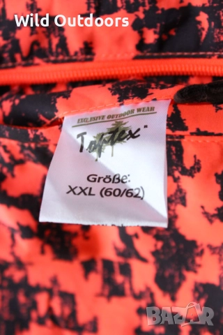 TOPTEX - двулицево ловно поларено яке, размер XXL, снимка 6 - Екипировка - 52840890