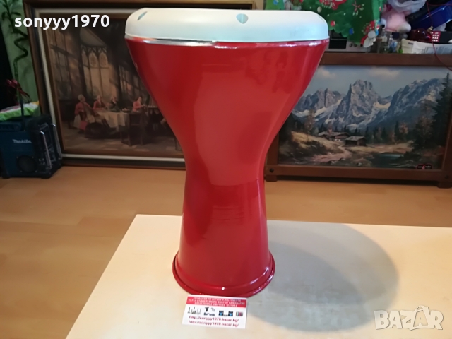 ЧЕРВЕНА ГОЛЯМА ТАРАМБУКА 1503220955, снимка 3 - Ударни инструменти - 36108941