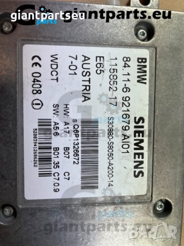 BLUETOOTH Модул за БМВ е65 е66 BMW e65 e66 , 6921679, снимка 2 - Части - 40121747