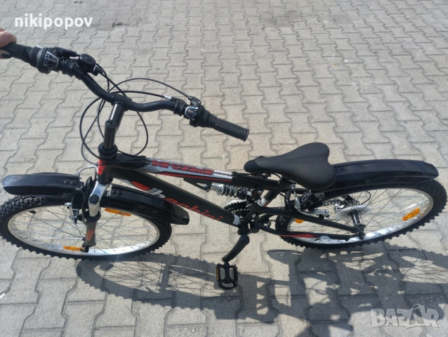 SPRINT Велосипед 24" Bachini Speed FSP черен.червен, снимка 7 - Велосипеди - 53848801